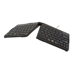 Adesso Natural Ergonomic Slim Touch Mini Keyboard