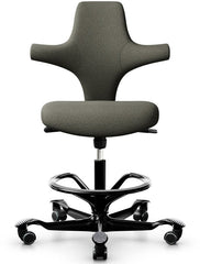 HAG  Capisco 8126 - Flat Seat with Backrest (Fully Upholstered)