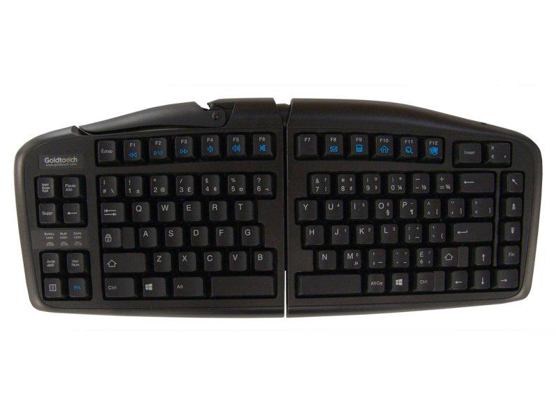 Goldtouch Keyboard by Key Ovation V2 USB + PS2 FRENCH CANADIAN LAYOUT