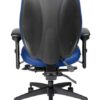 ErgoCentric tCentric Multi-Tilt Series Upholstered Backrest - Midnight Black Frame