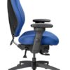 ErgoCentric tCentric Multi-Tilt Series Upholstered Backrest - Midnight Black Frame