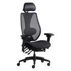 Gry Mattr + ergoCentric sCentric Hybrid Task Chair - Black