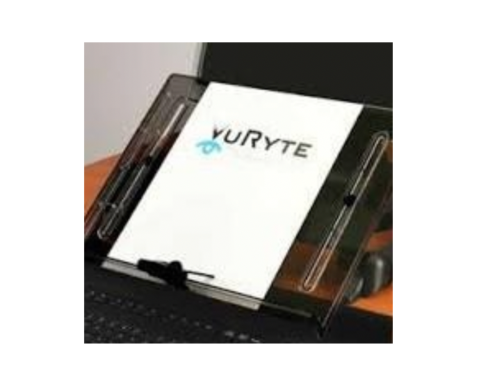 VuRyte Document Holder 18'' - w/ 1" Monitor Riser